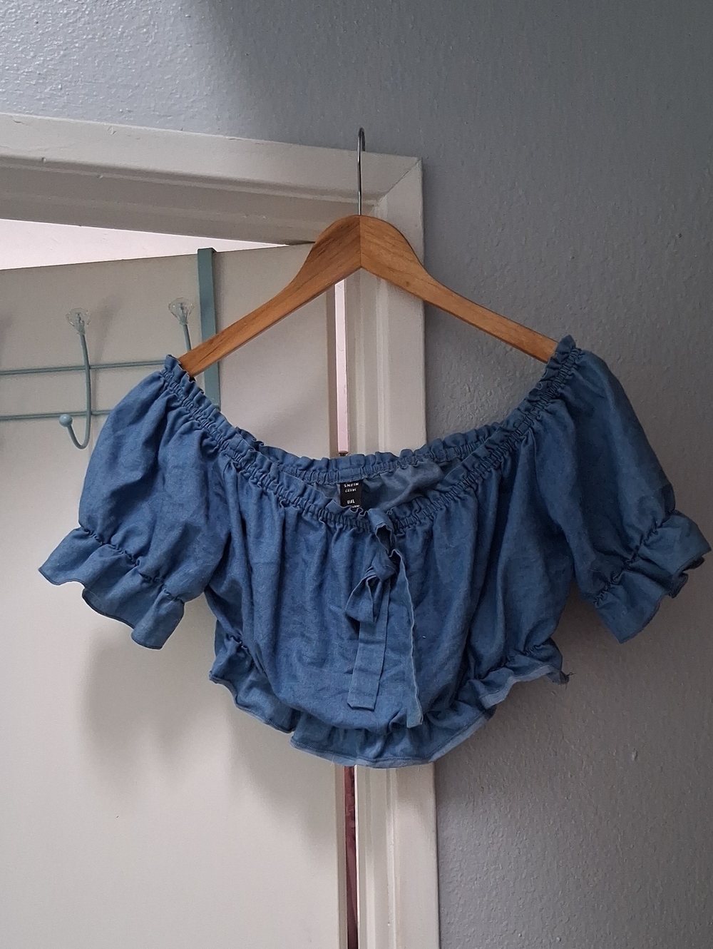 5/$13 Shein ruffle crop top
